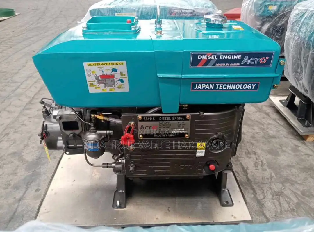 Diesel Engine 24 Hose Power Water Cooled