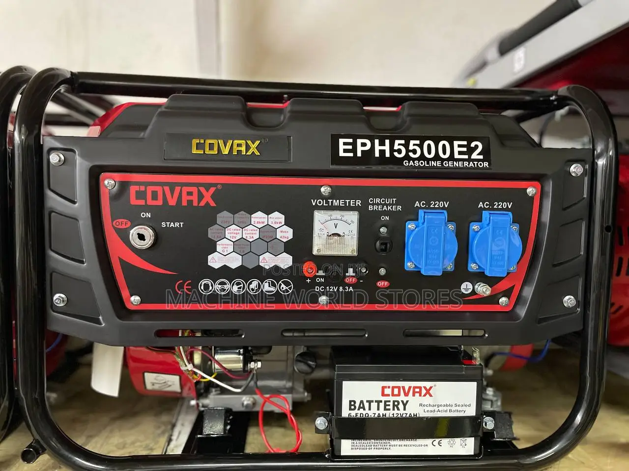 Covax 5500W Generator.