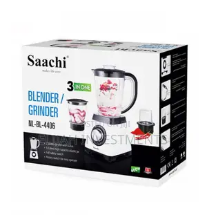Saachi 3 in 1 Blender, 1.6L – NL-BL-4406