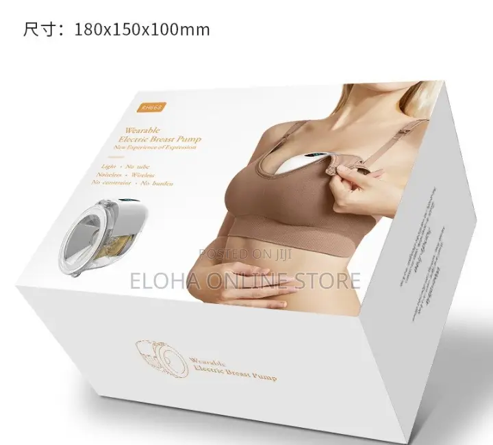 Portable Rechargeable Electric Breast Pump Silent Wearable