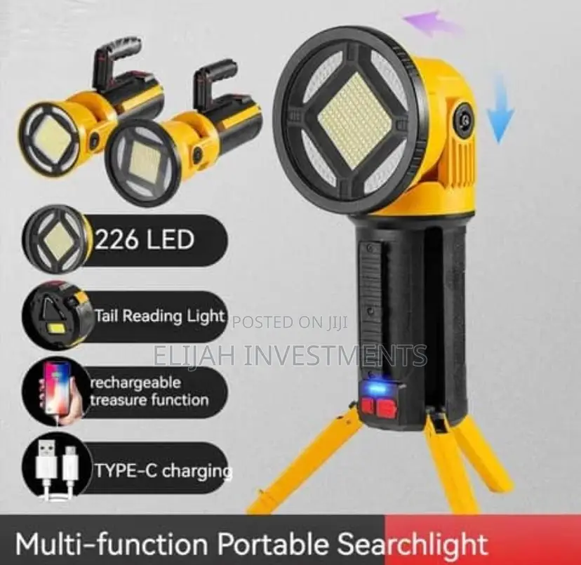 Multifunctional Portable Search Light