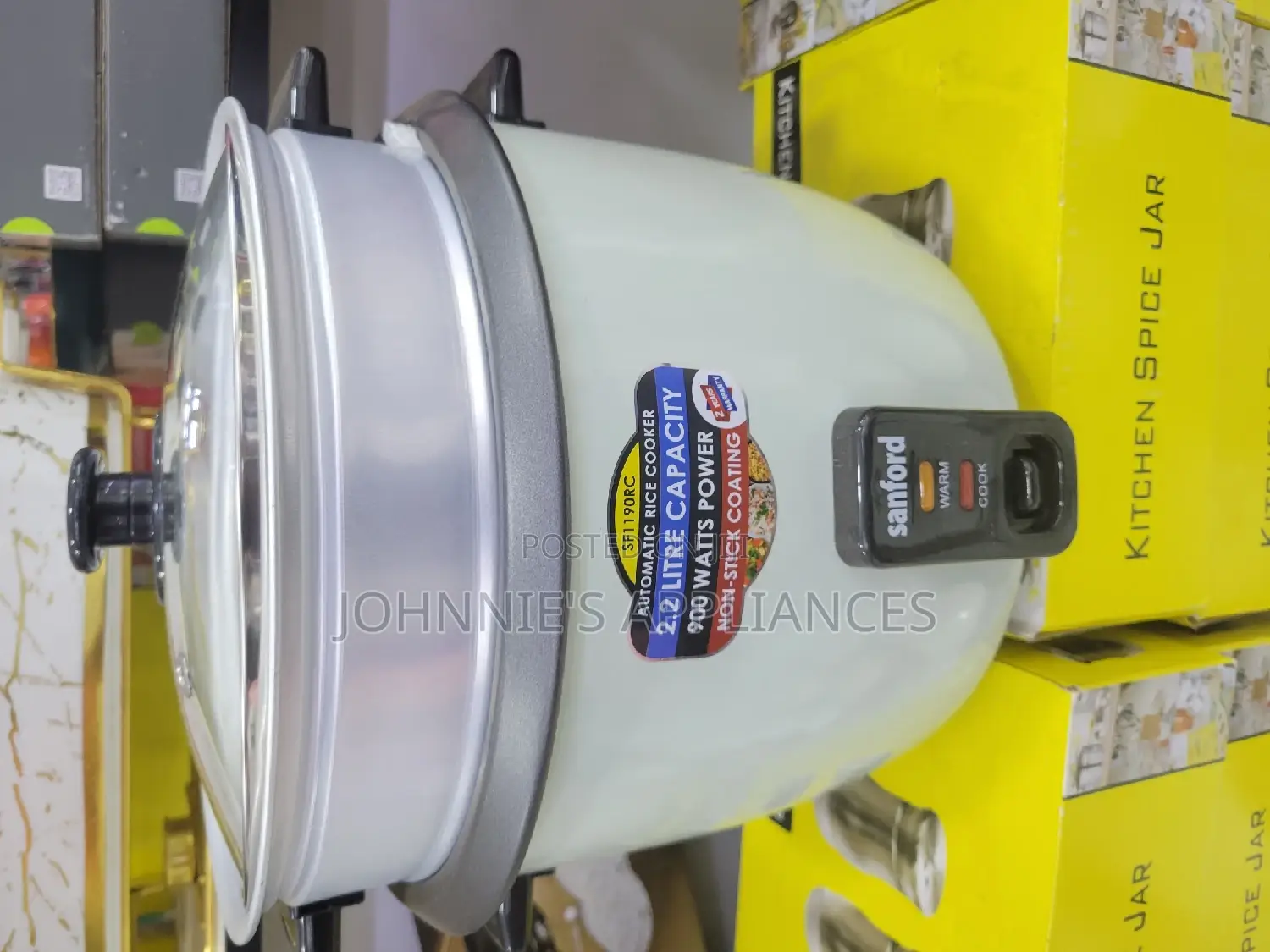 Sanford Non Stick Coating Rice Cooker Automatic 2.2L