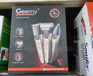 3in1 Geemy Rechargeable Shaver and Trimmer