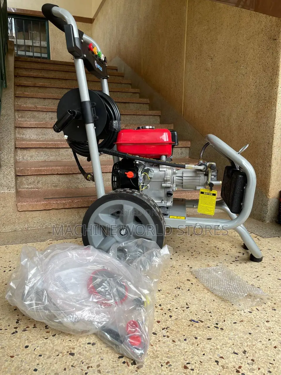 High Pressure Carwasher.