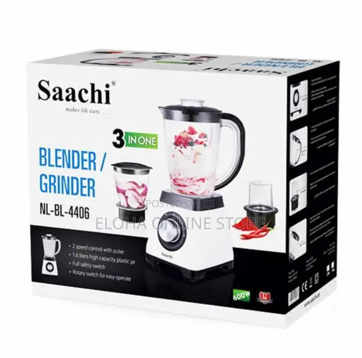 Saachi 3 in 1 Blender/Grinder