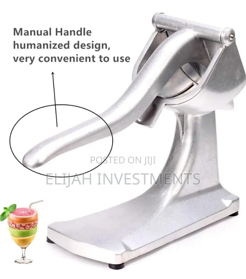 Stainless Steel Manual Fruit Squeezer Hand Press Juicer