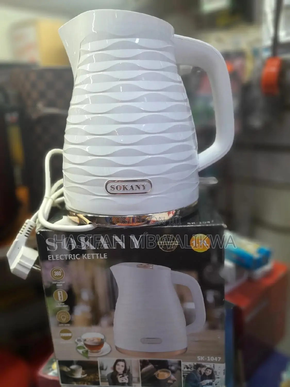 Sokany Electric Kettle 1.7L