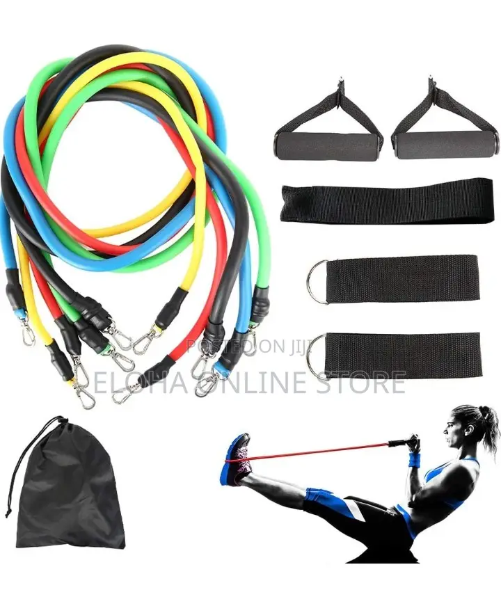 High Quality Exercise Resistance Bands Set