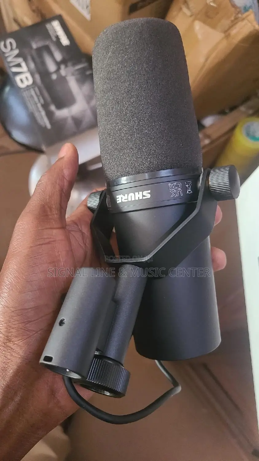 Shure Sm7b Condenser Studio Microphone Wired