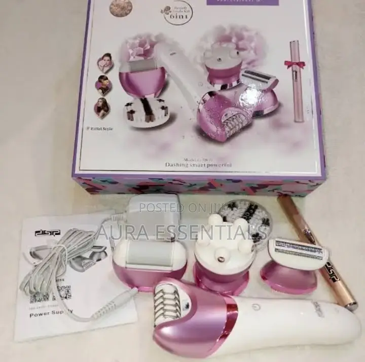 DSP 6 In 1 Skin Care Kit-facial Shaving Callus Removal