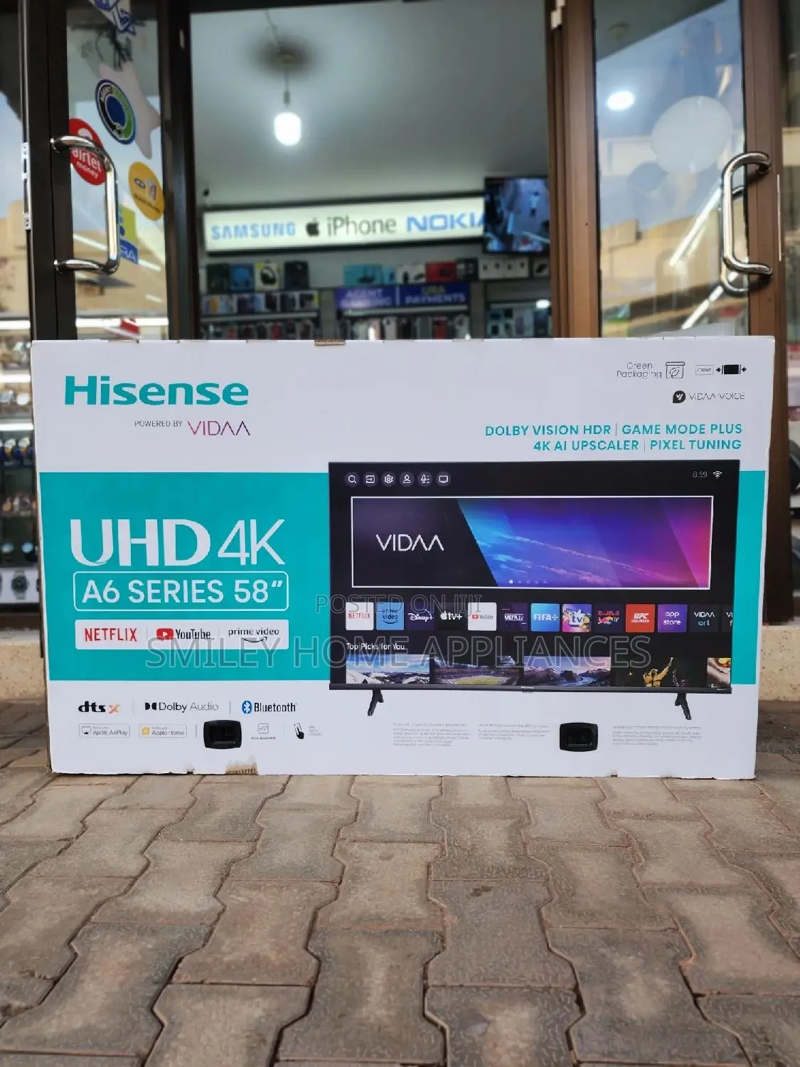 Newly Restocked 58inches Hisense Uhd4k Smart Tv at Discount