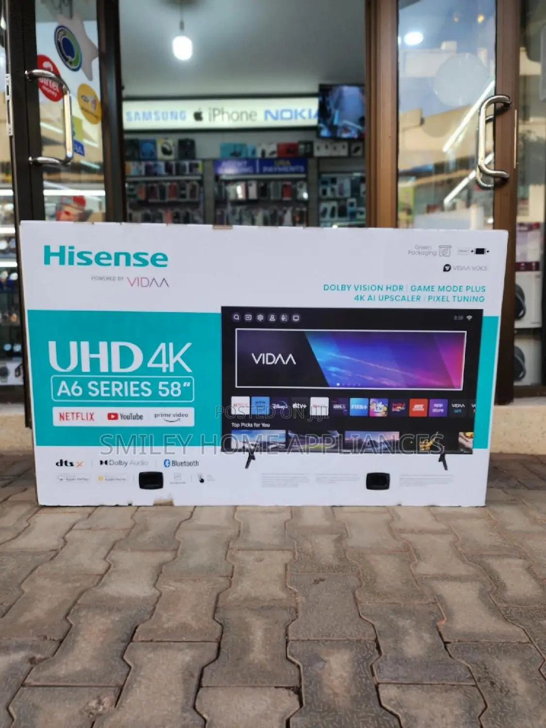 20% Discount Sale on Hisense 58inches Uhd4k Vidaa Smart Tv