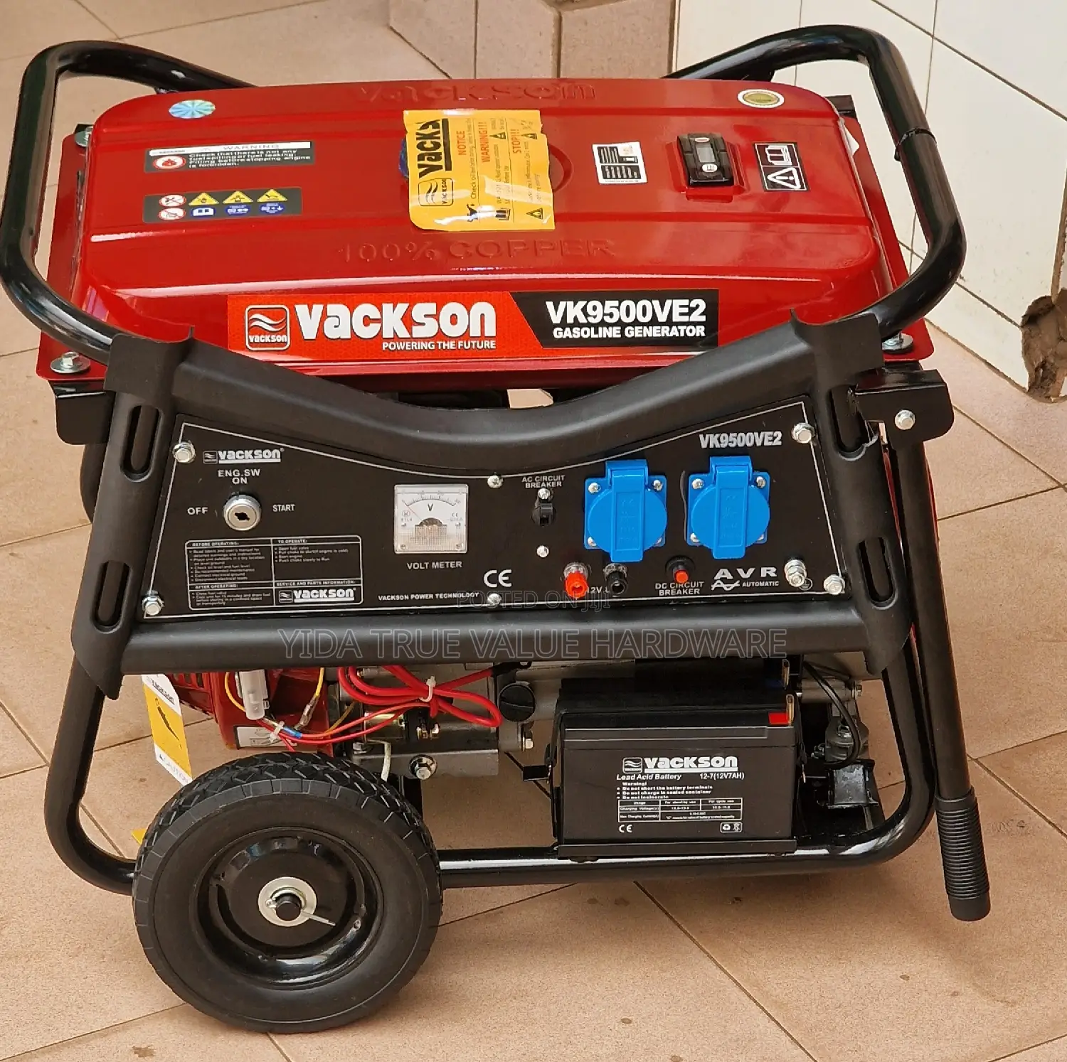 Generator Vackson  % Copper