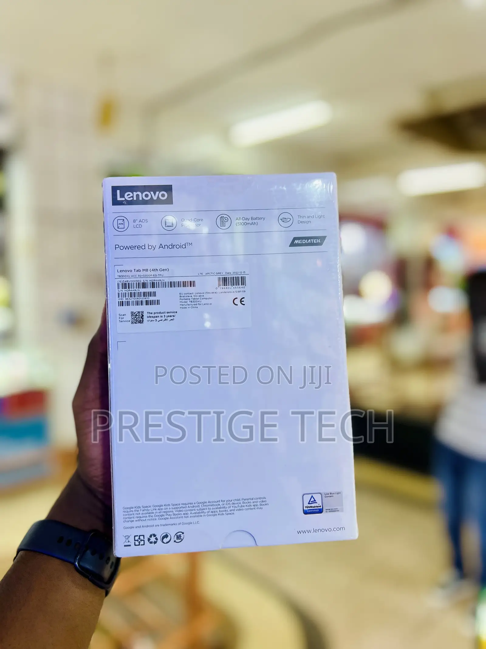 New Lenovo Tab M8 (FHD) 32 GB Gray