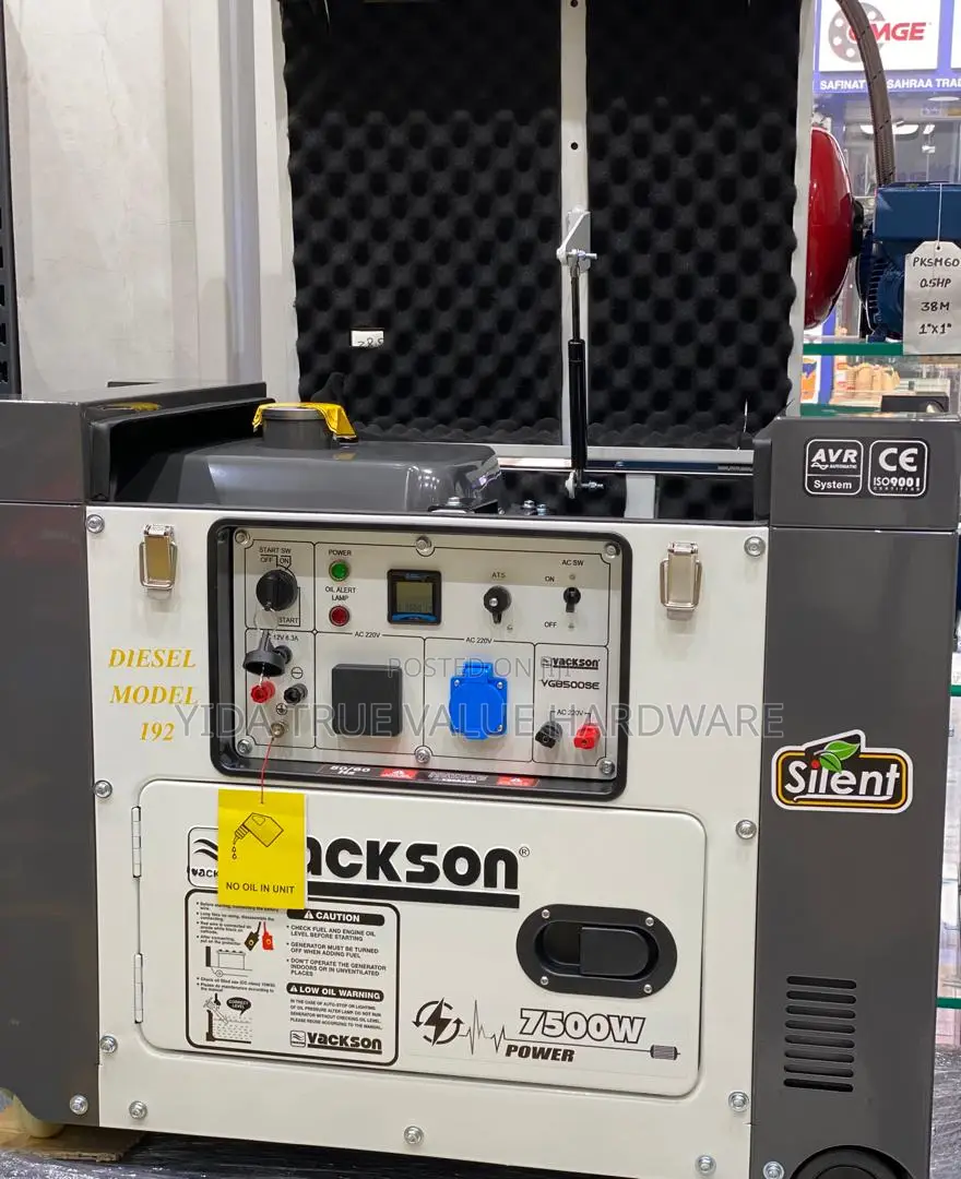 Diesel Generator 7500w Vackson