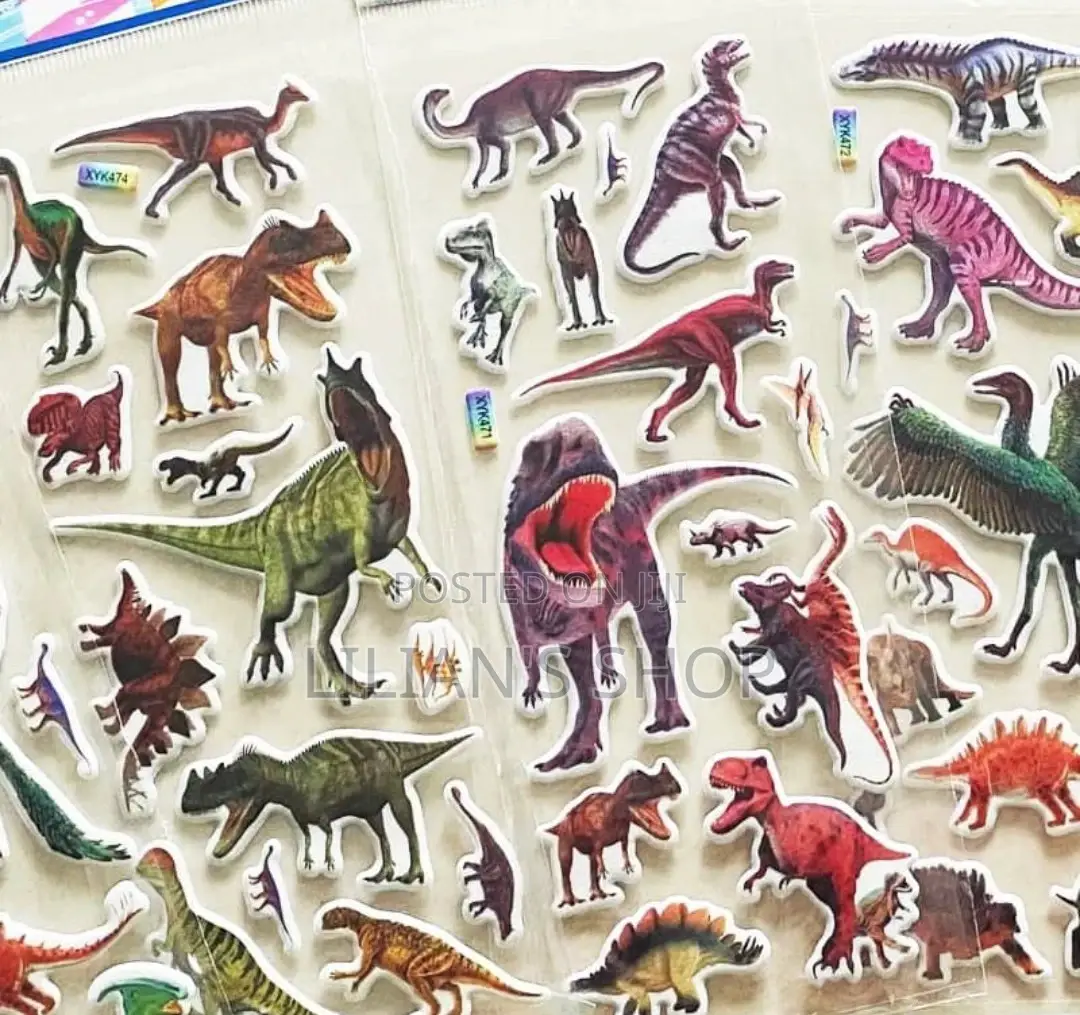 1sheet Little Dinosaur 3D Stickers