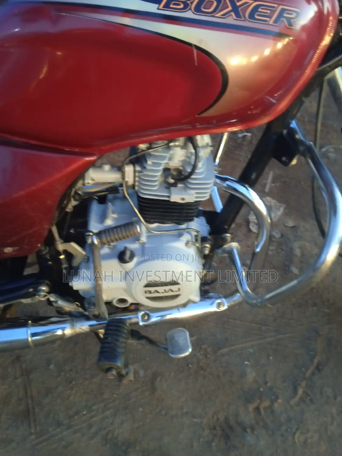 Bajaj Boxer 2023 Red