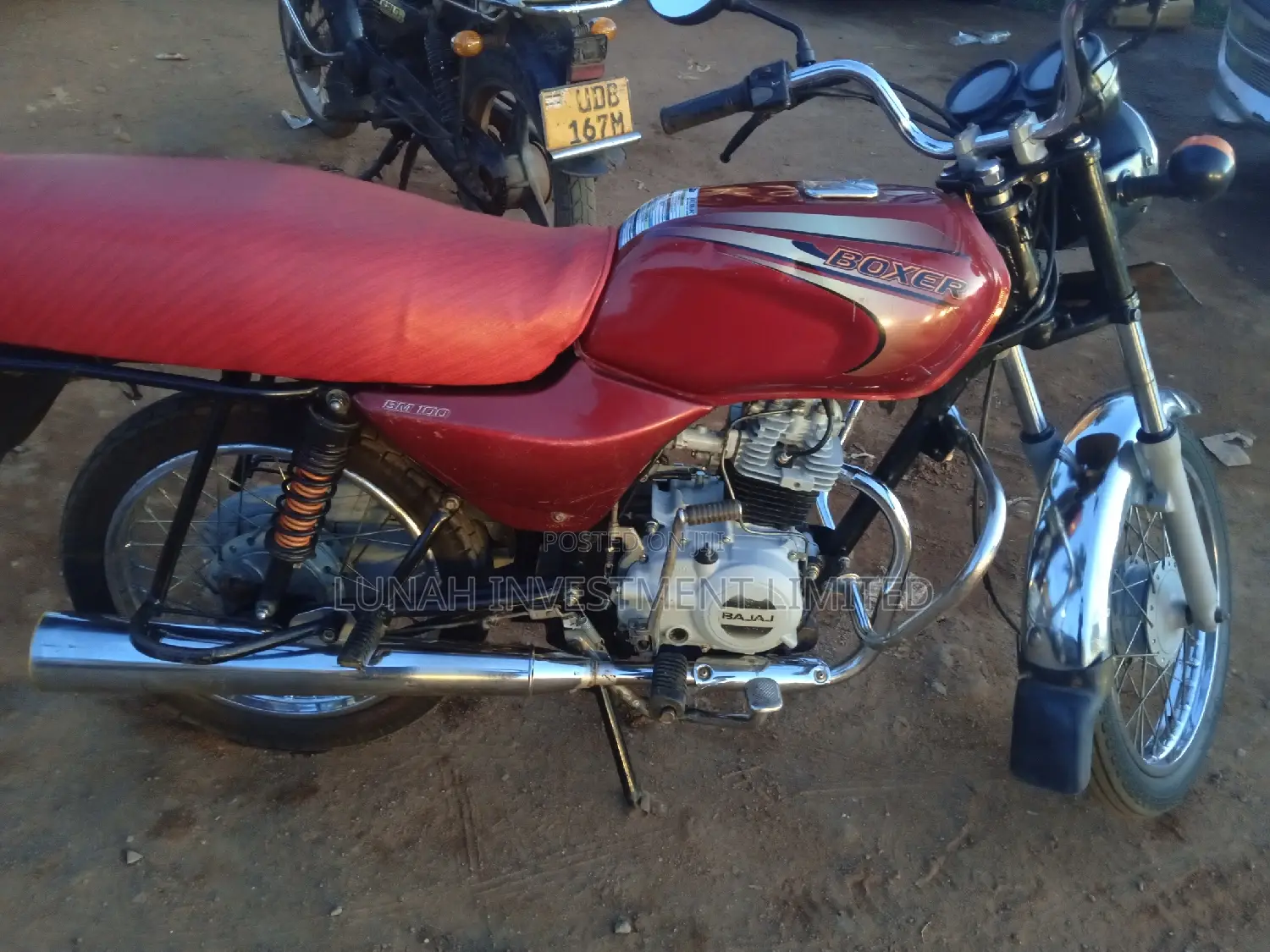 Bajaj Boxer 2023 Red