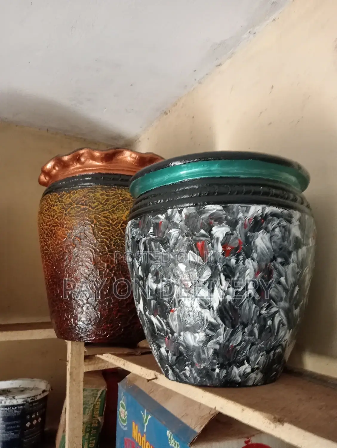 New Pots(Clay Flower Pots)