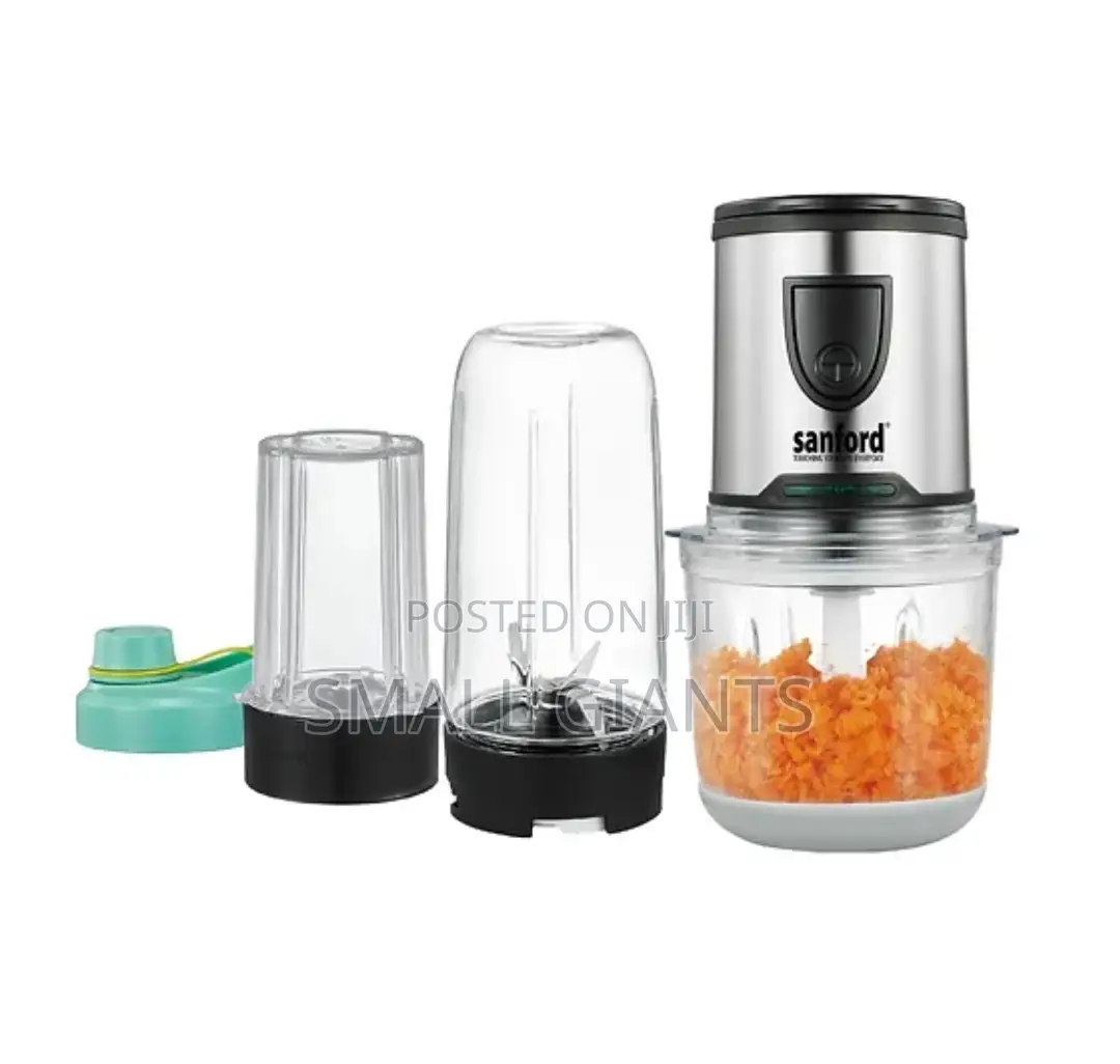 5 In1food Processor Chopper Mixer Coffee Grinder Blender