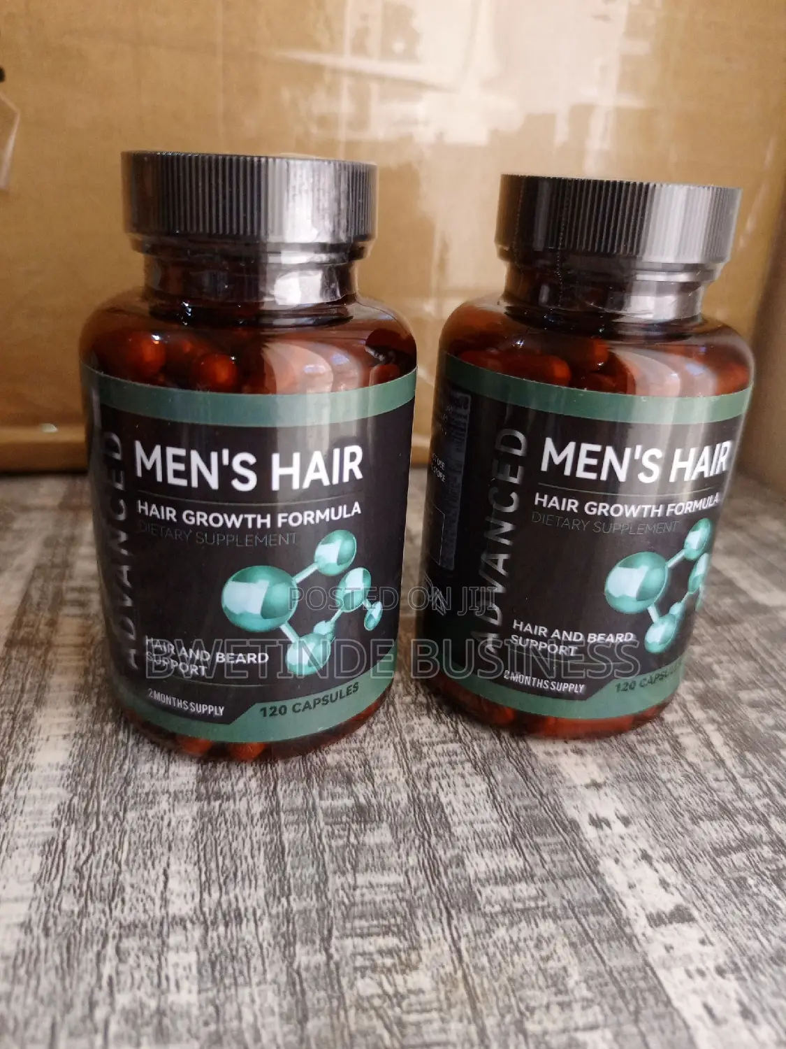Men Hair Loss and Growth Formula, 120 Tablets