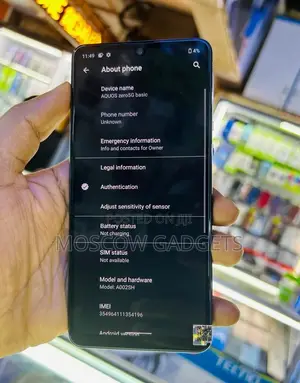 Sharp Aquos Zero 5G Basic 64 GB Blue