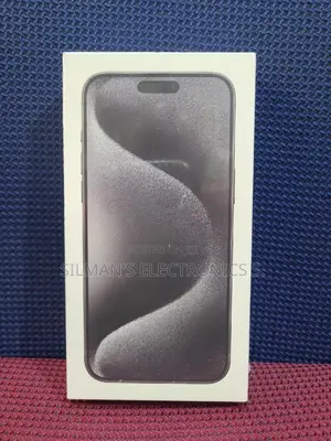 New Apple iPhone 15 Pro 128 GB Black
