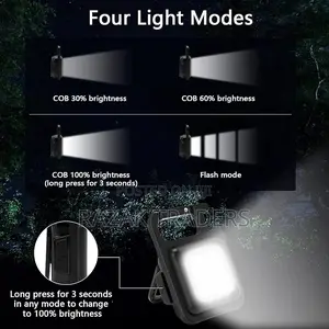 Keychain Light LED Work Light COB Rechargeable Mini