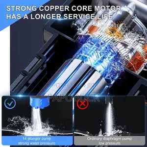 Cordless Pressure Car Washer With Lithium Battery