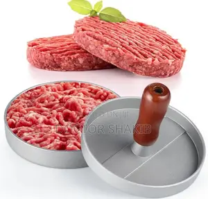 Home Made Quarters Powder Burger Press