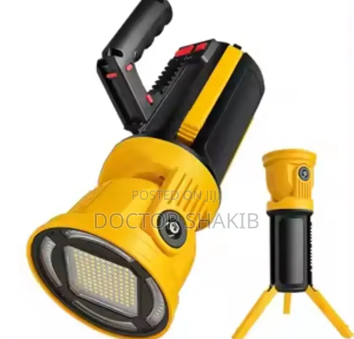 Multifunctional Portable Searchlight- Yellow