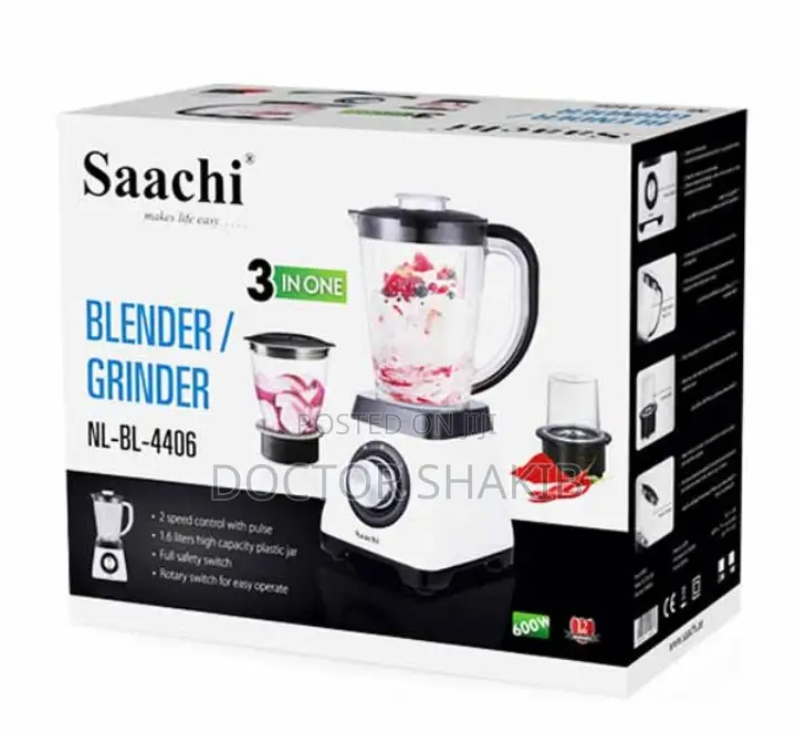 Saachi 3-in-1 Blender/ Grinder