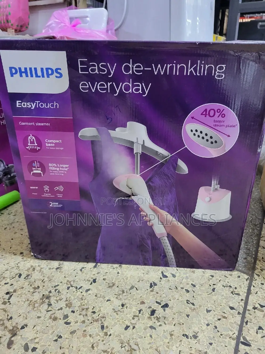 Phillips Original Garment Steamer 1800wats