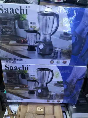 Blender Saachi Blender 3 In1 Double Jar Blender – Black