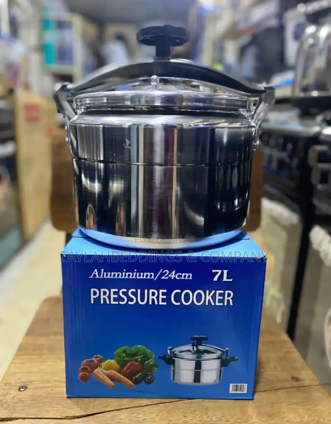 Pressure Cooker 7ltr - Silver