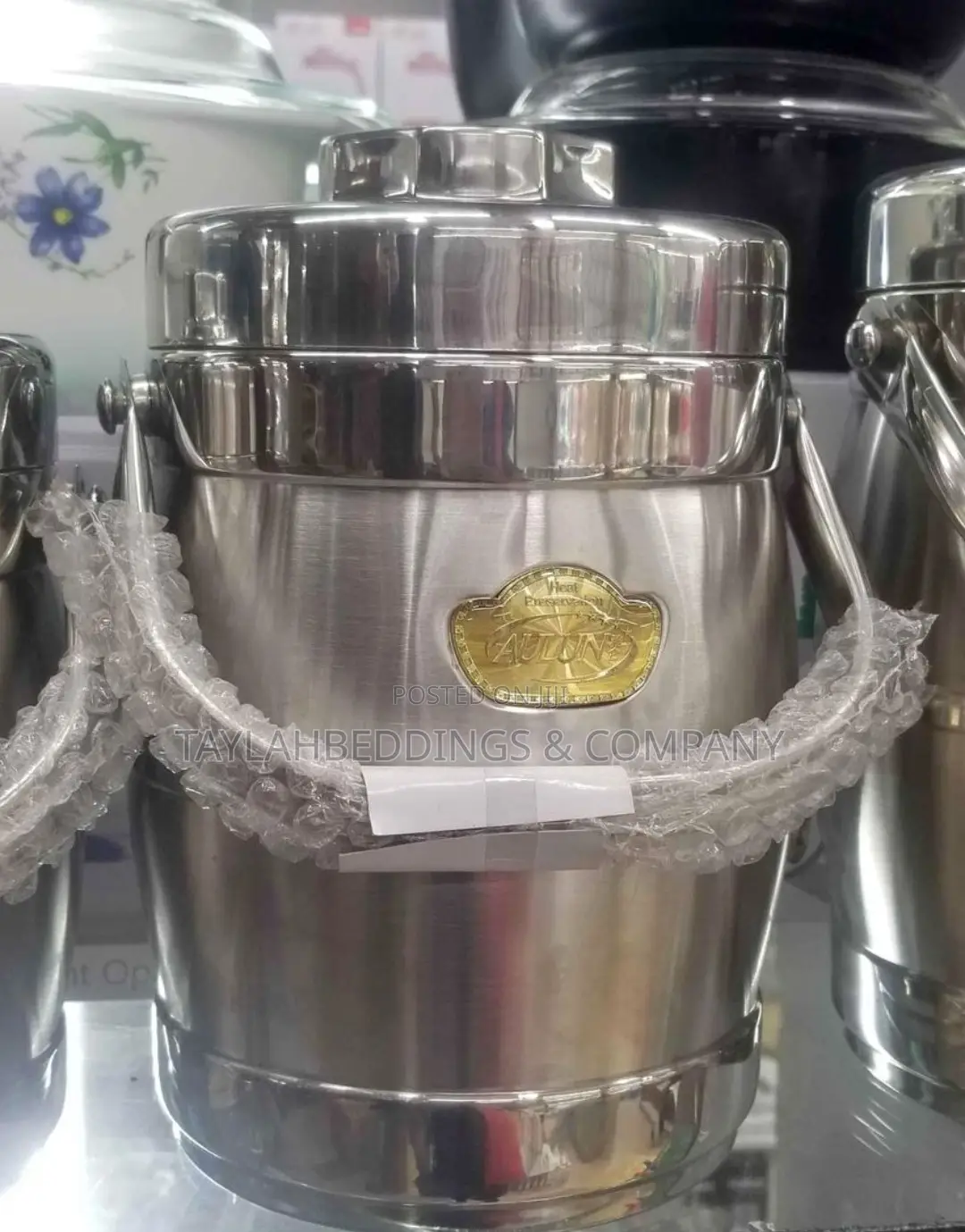 Aulun Stainless Steel Dishes, 2.5 Litre - Silver