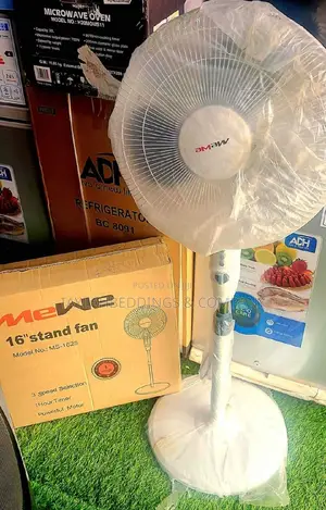 Mewe 16′′ Stand Fan – White