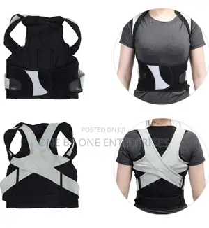 Photo - Posture Corrector Back Brace Belts With Lumbar Support