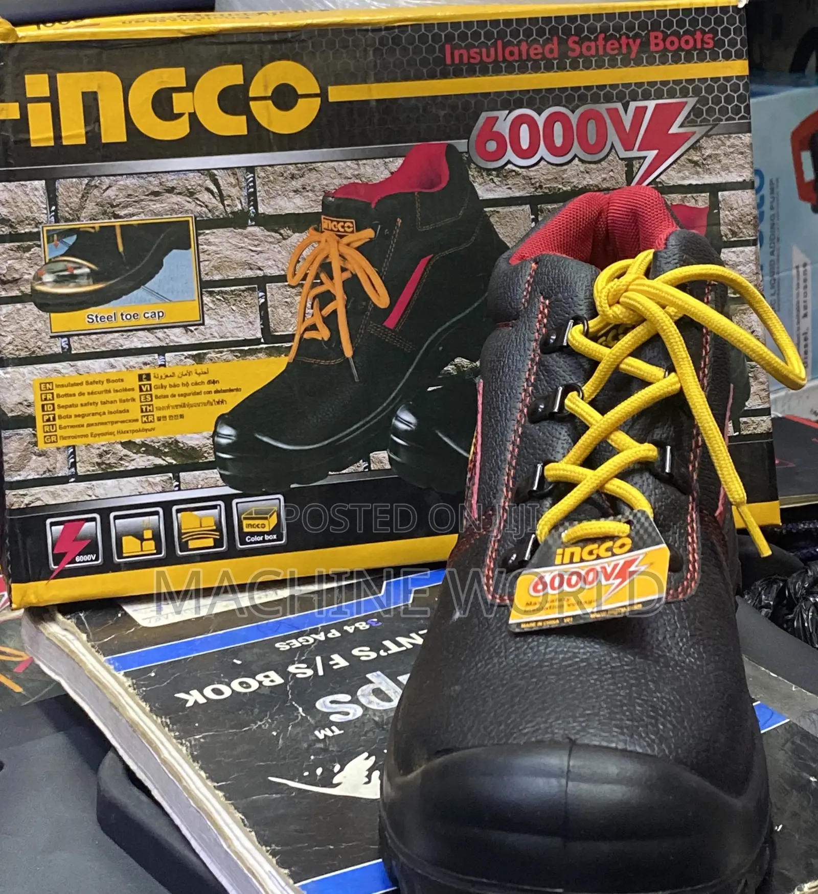 Ingco Leather Boot
