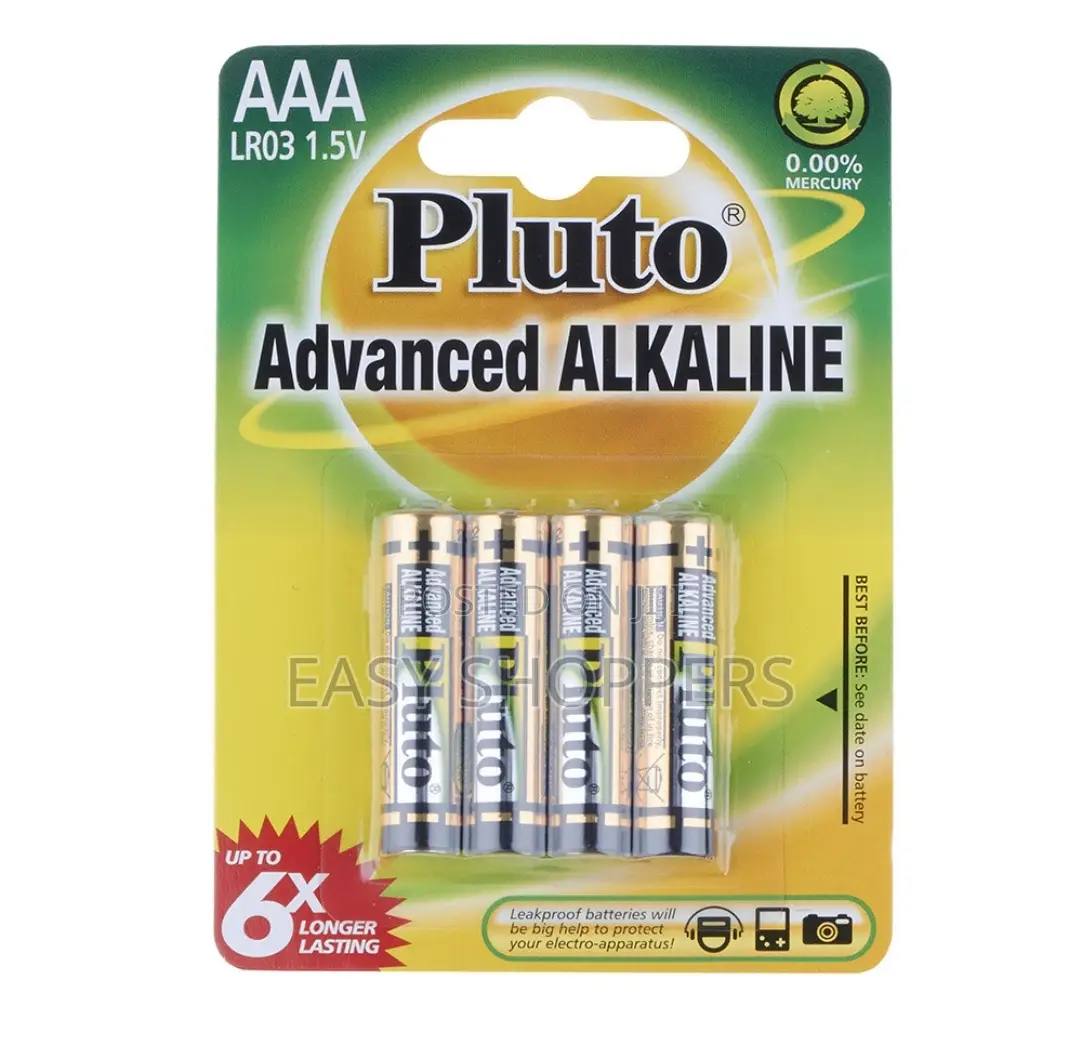 Pluto Advanced Alkaline Aaa 4pc