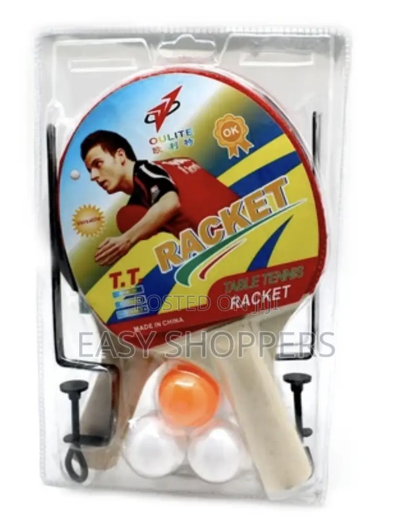 White Table Tennis Racket