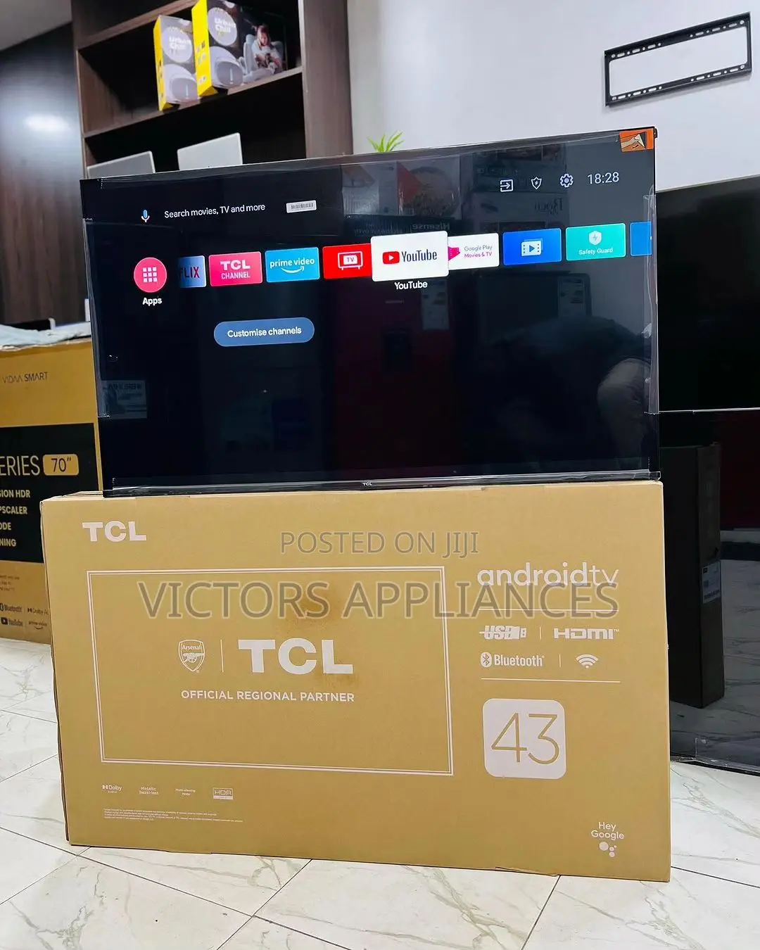 TCL 43inch Smart Tv Powered by Android