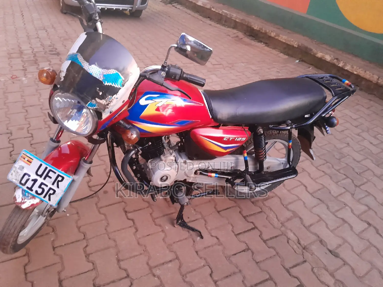 New Bajaj CT 110X 2023 Red
