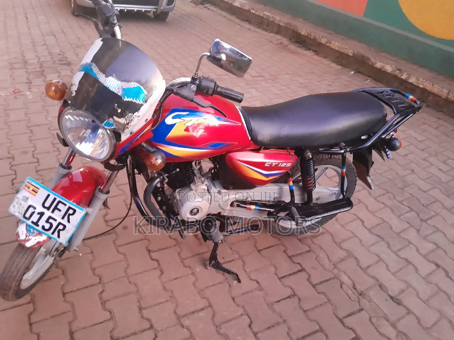 New Bajaj CT 110X 2023 Red