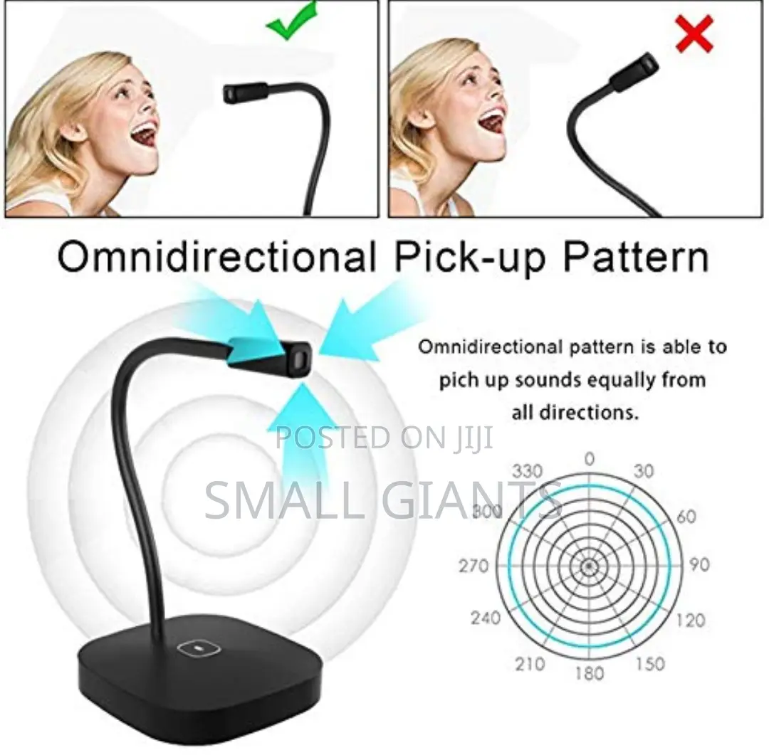 Promate Omnidirectional USB Desktop Microphone