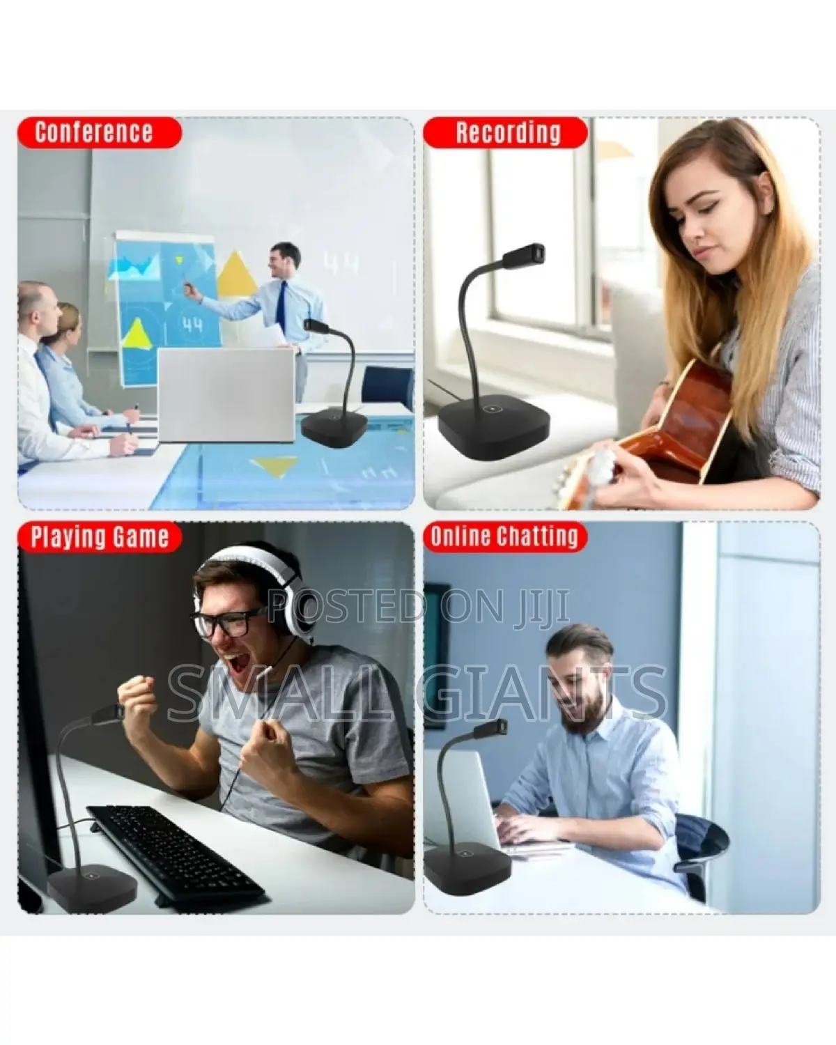 Promate Omnidirectional USB Desktop Microphone