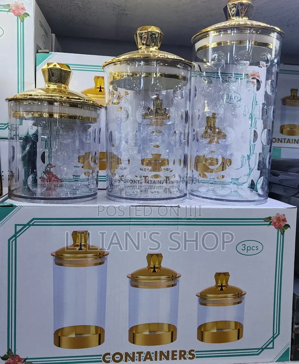 Kitchen Canister Set-3pcs