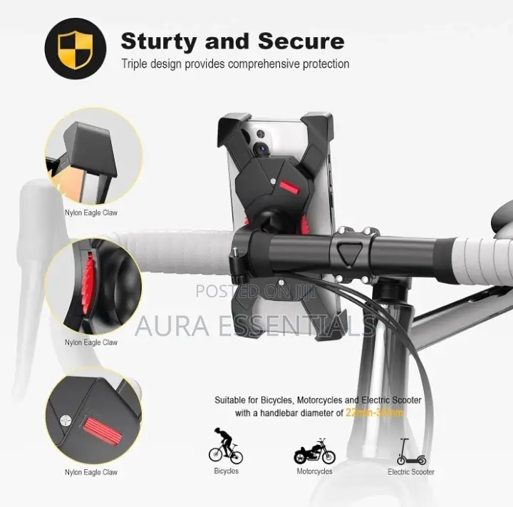 Anti Shake and Stable Bike Phone Holder
