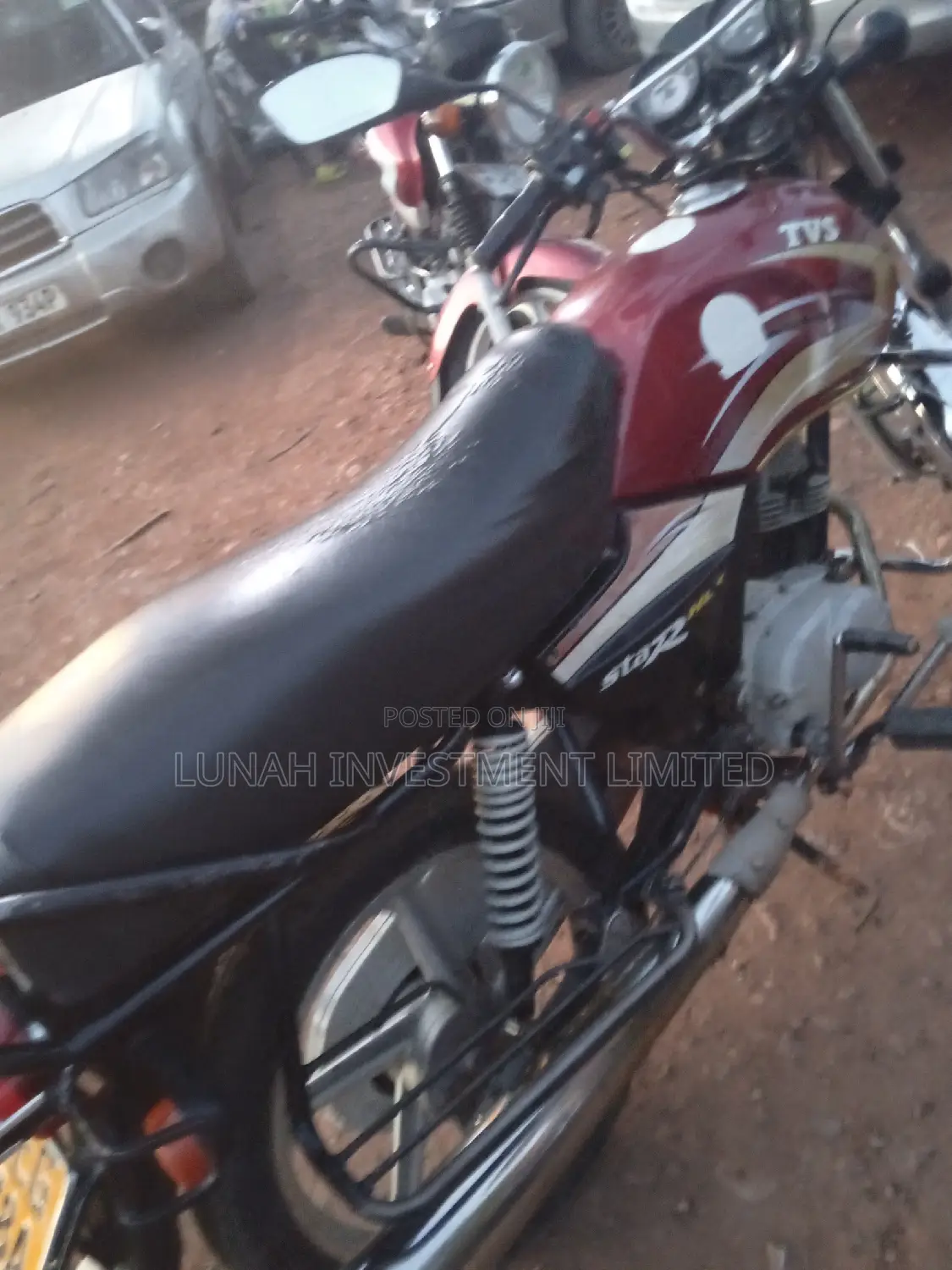 TVS XL 100 2020 Red