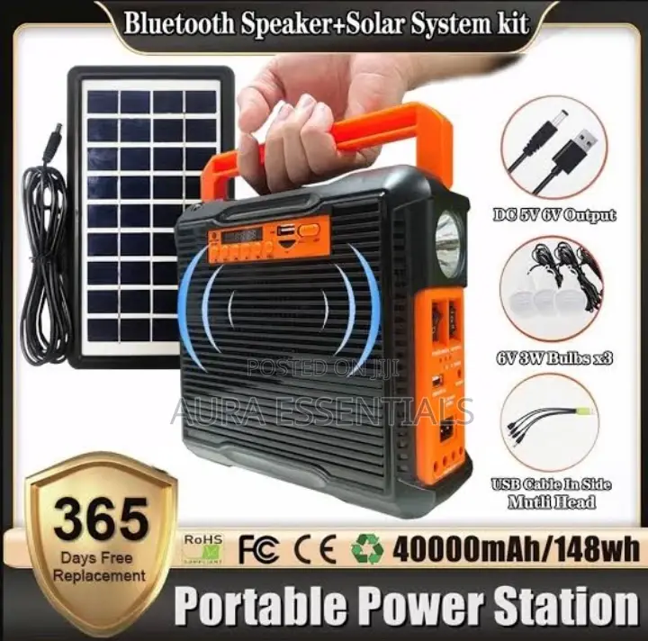 Multifunctional Emergency Solar Power Set Kit
